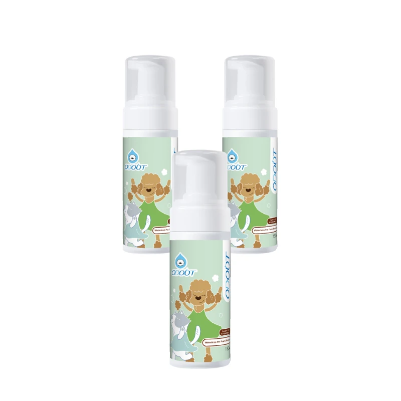 Waterless Pet Foam Shampoo