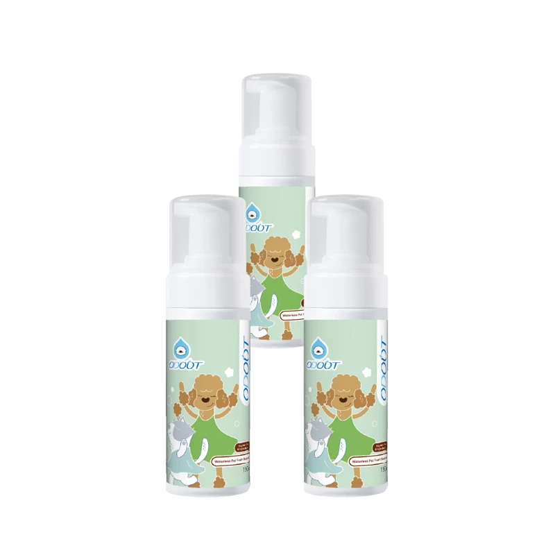Waterless Pet Foam Shampoo