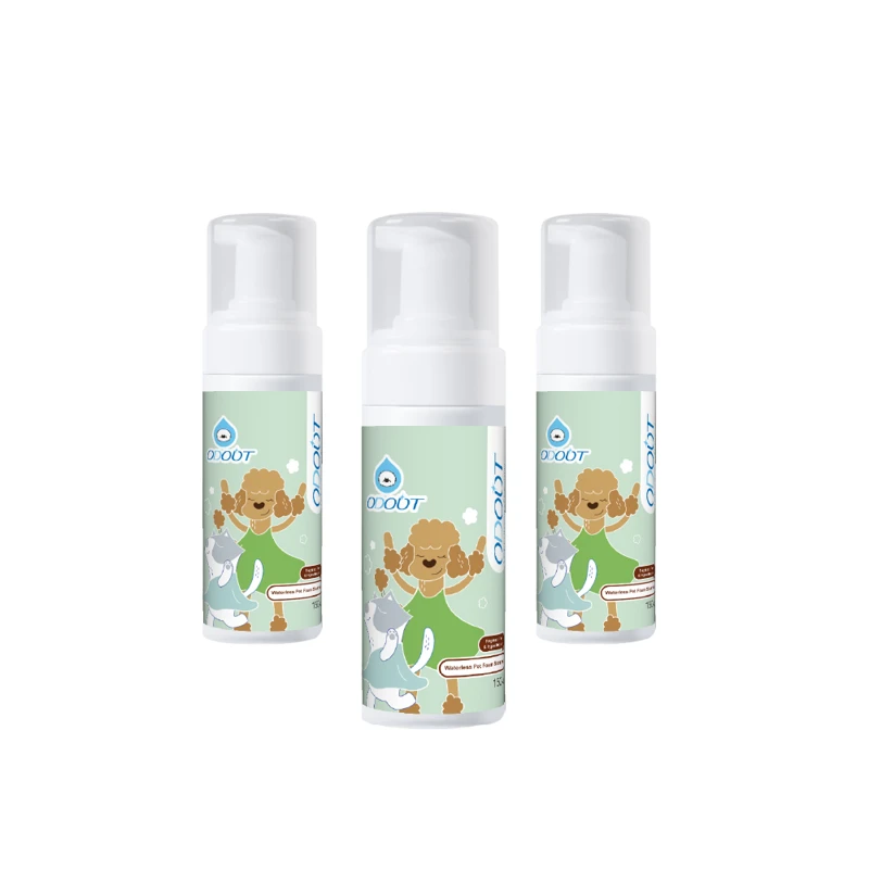 Waterless Pet Foam Shampoo