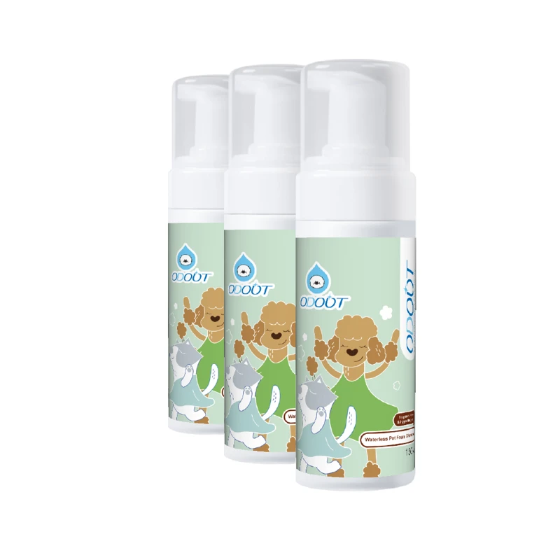 Waterless Pet Foam Shampoo