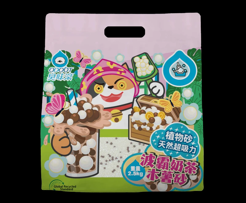 Bubble Milk Tea Cassava Cat Litter