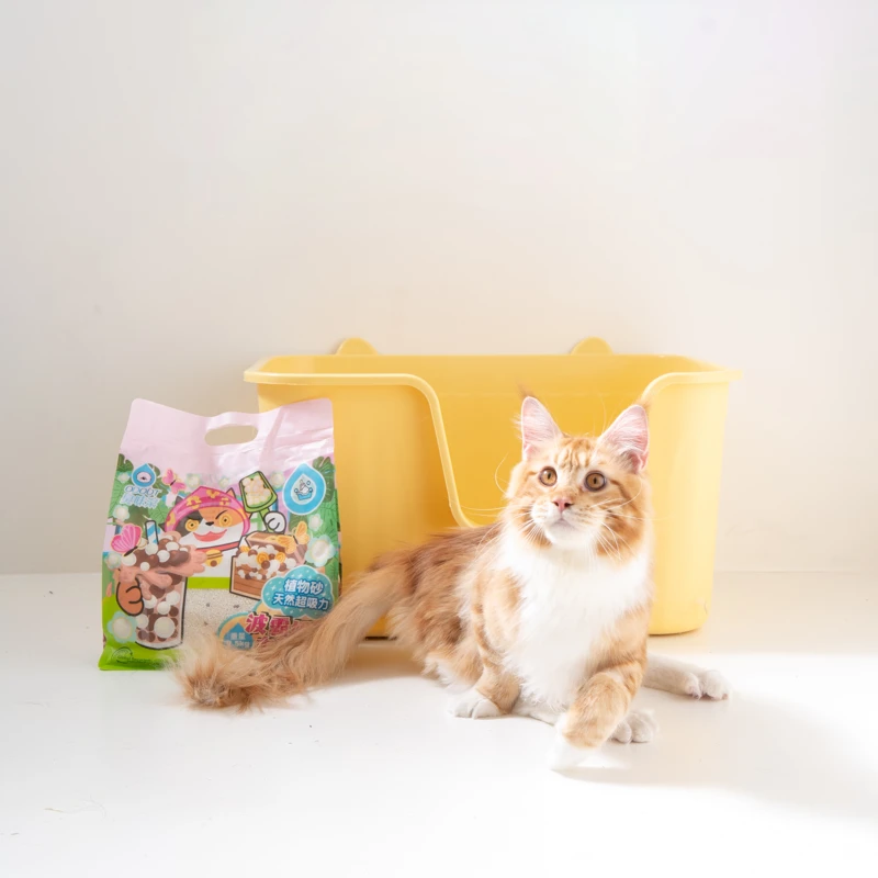 Bubble Milk Tea Cassava Cat Litter